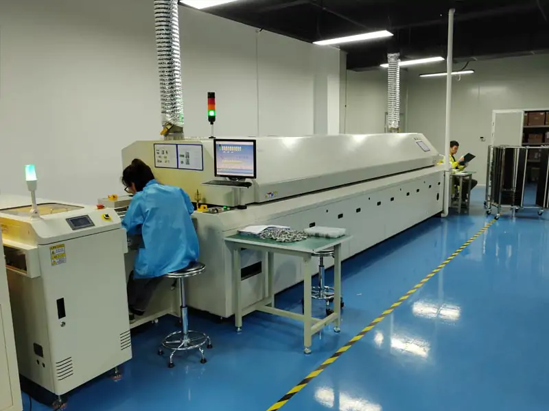 Equipped with the Third SMT Production Line in Factory