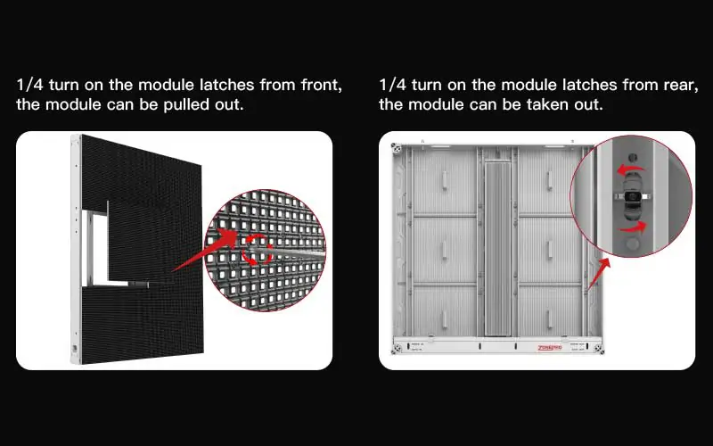 Fast Maintenance, Front & Back Access