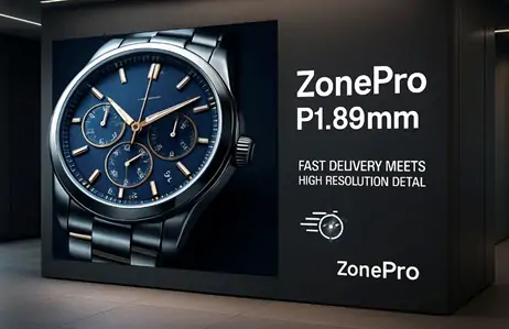ZonePro P1.89mm: Fast Delivery Meets High-Resolution Detail