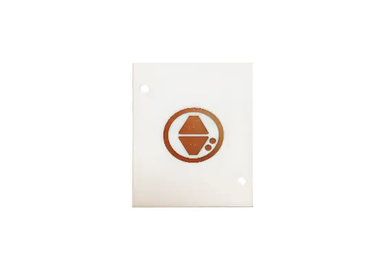 DPC Double side Al2O3 Ceramic PCB China Factory