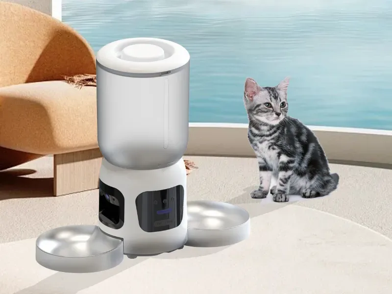 PF5 - Dual-Camera Dual-Bowl Smart Pet Feeder